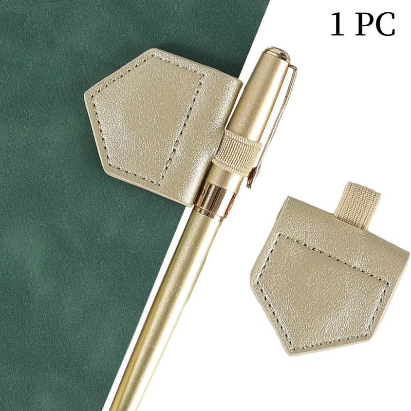 Pen Holder Magnetic - Marque-pages magnétiques en cuir PU avec