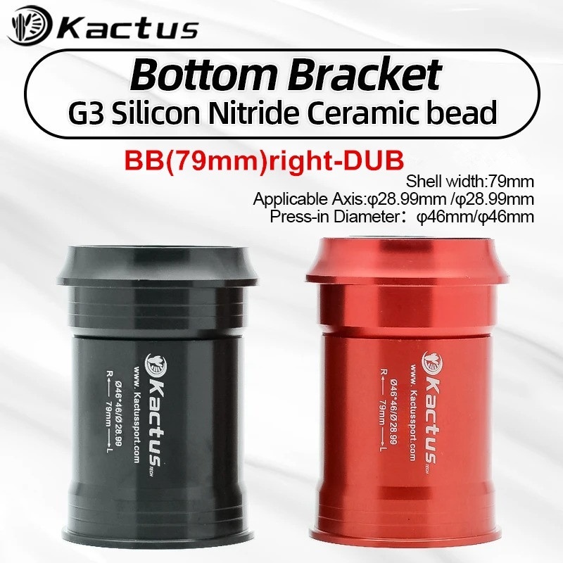 Tech Bike Accessories - KACTUS BB79mm support inférieur roulement en