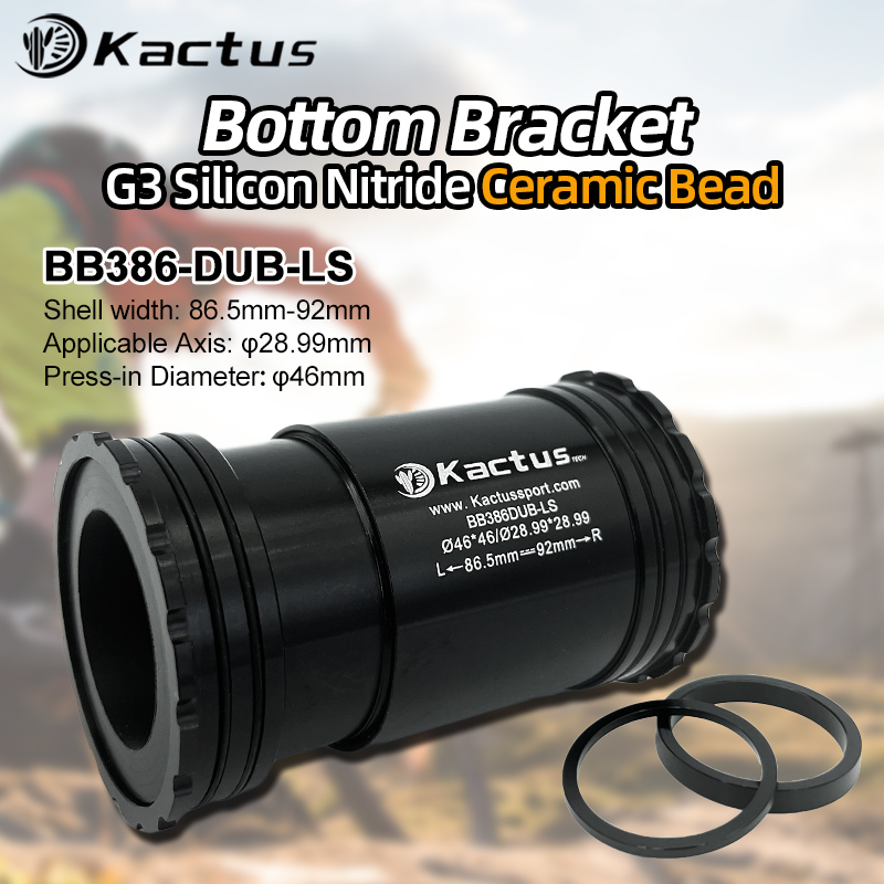 Tech Bike Accessories - KACTUS BB386 Boîtier de pédalier DUB