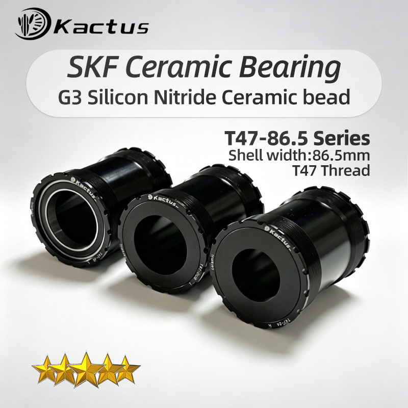 Tech Bike Accessories - KACTUS T47-86.5 Boîtier de pédalier SKF