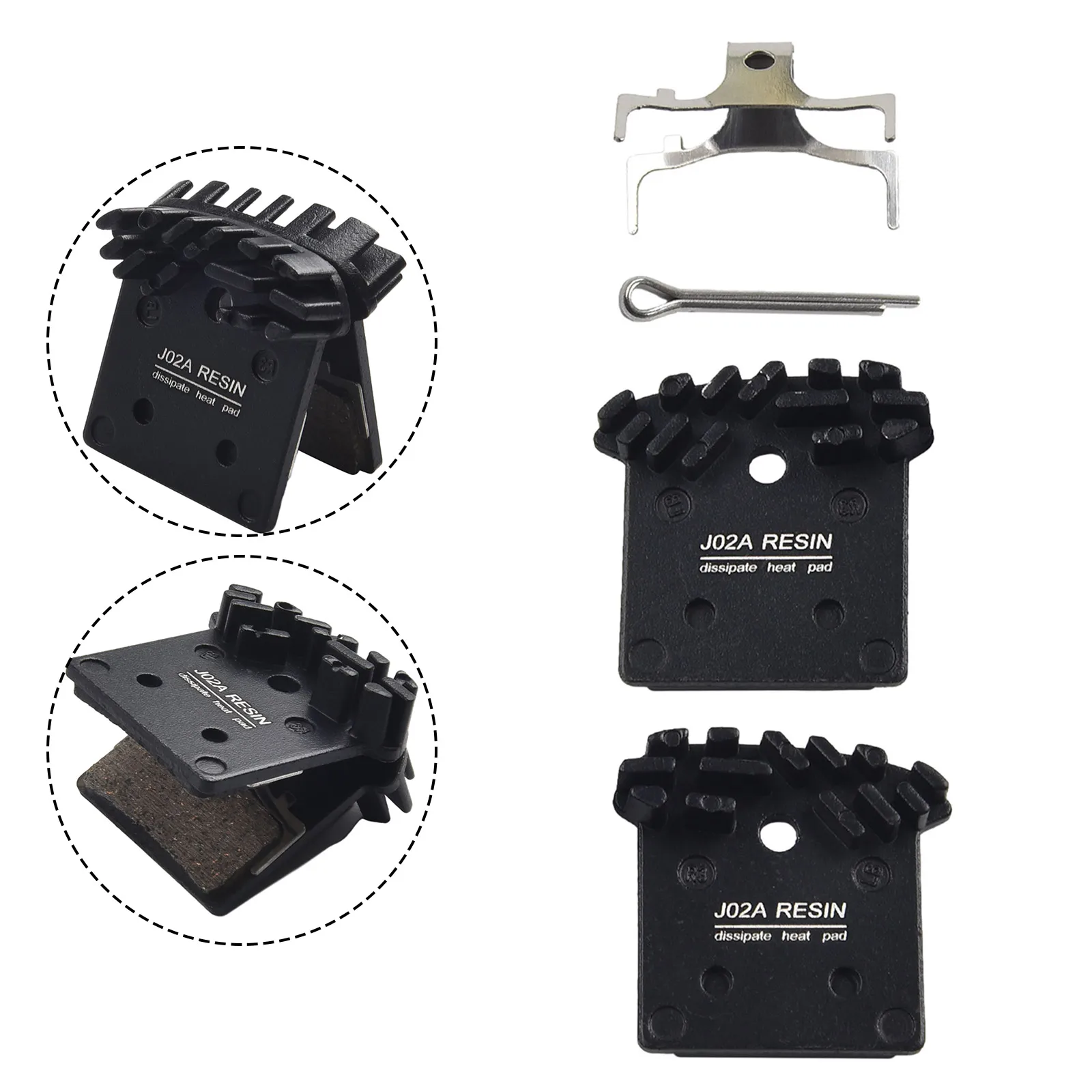Tech Bike Accessories - 1 paire de plaquettes de frein