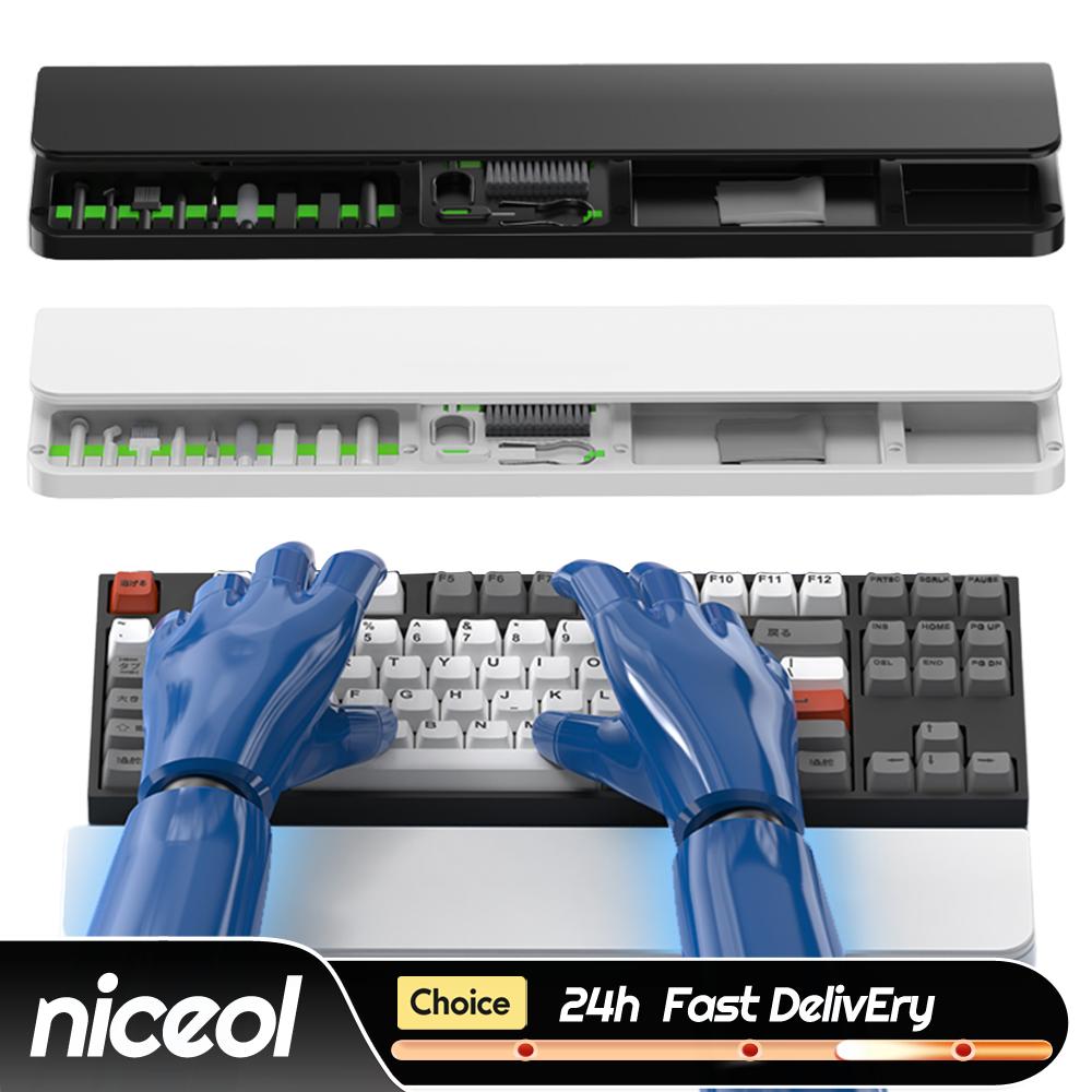 Repose-poignets en ABS et cuir - Keyboard Wrist Pad Leather avis et prix