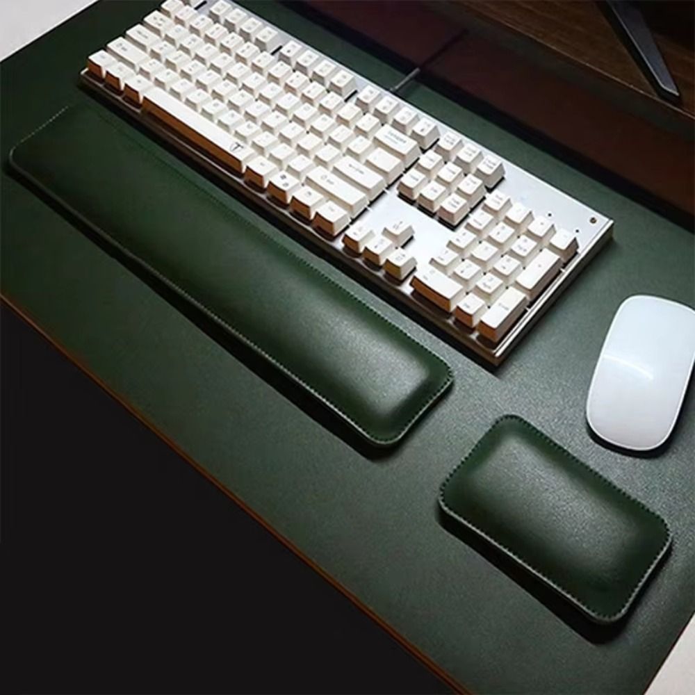 Tapis de souris en cuir portab - Keyboard Wrist Pad Leather avis et prix