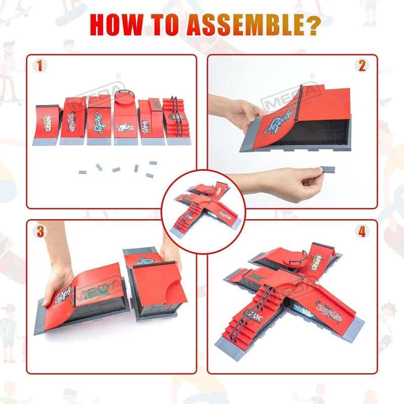 Bricolage doigt Skatepark 6-en - Tech Accessories For Kids avis et prix
