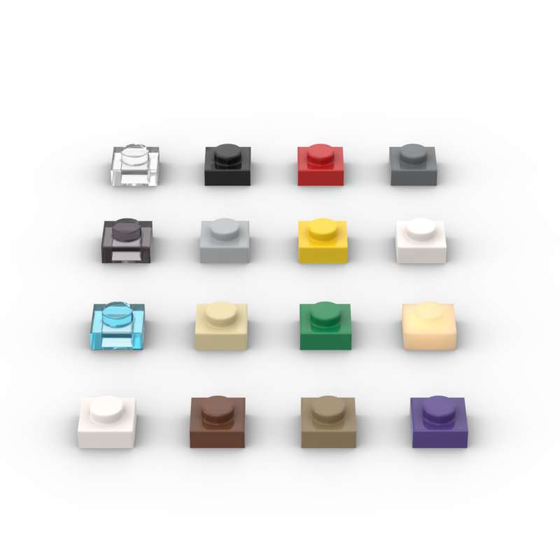 MOC 10 pièces 3024 1x1 plaque  - Tech Accessories For Kids avis et prix