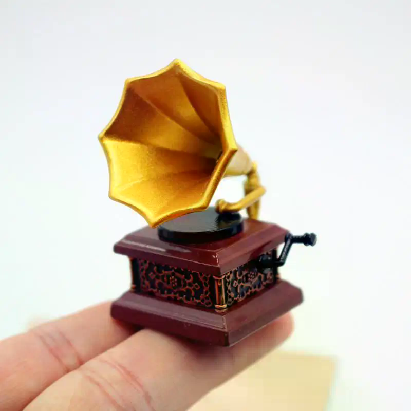 Maison de poupée Vintage phono - Tech Home Accessories avis et prix