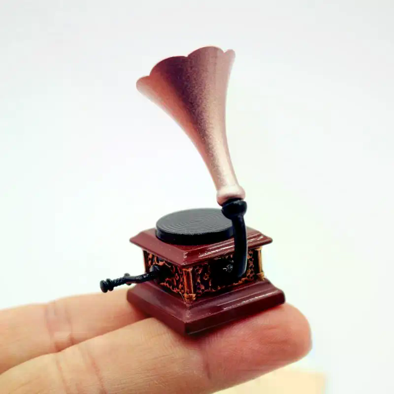 Maison de poupée Vintage phono - Tech Home Accessories avis et prix