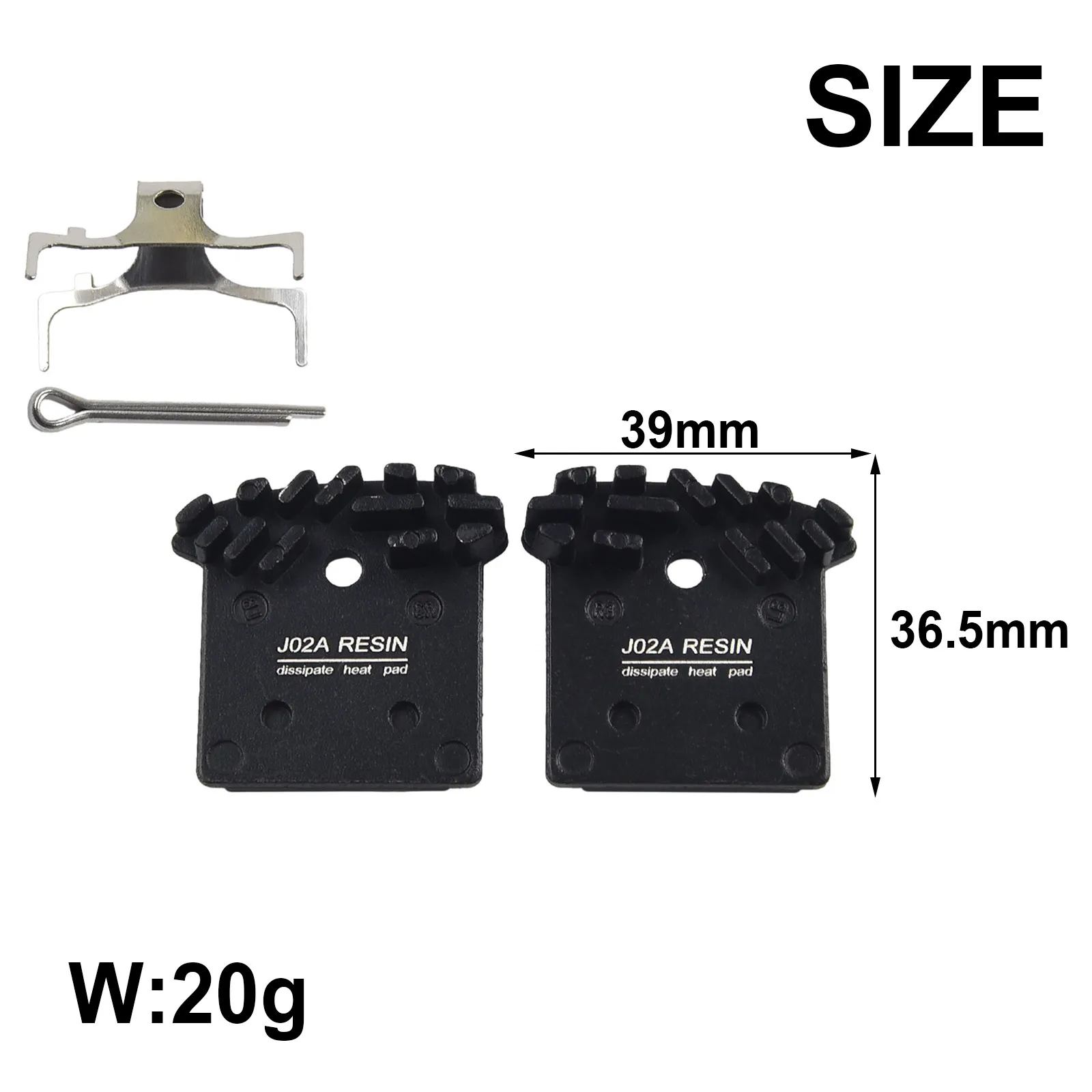 1 paire de plaquettes de frein - Tech Bike Accessories avis et prix