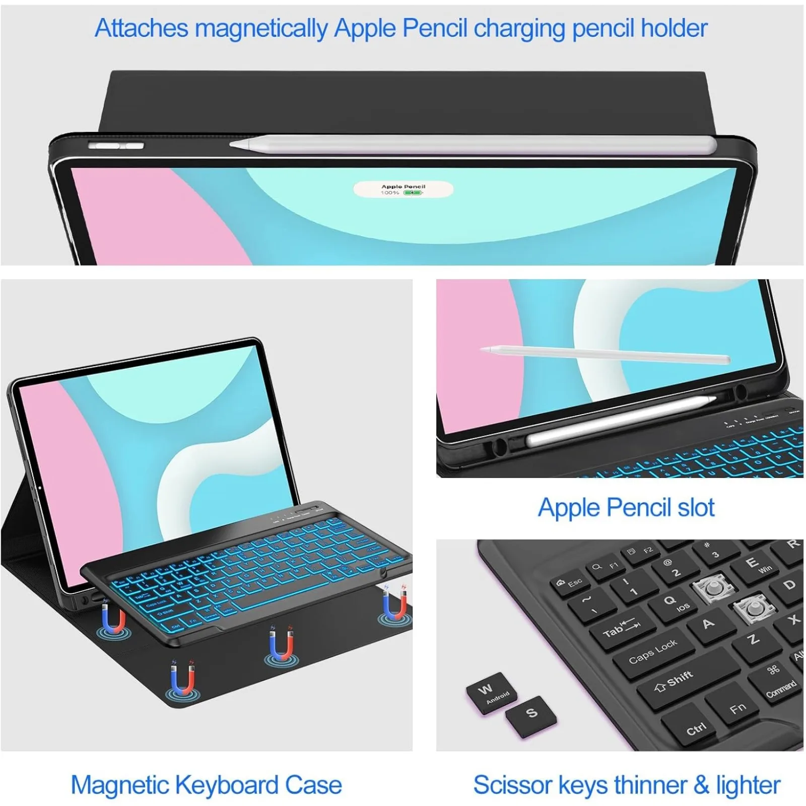 Étui pour clavier et souris po - Pen Holder Magnetic avis et prix