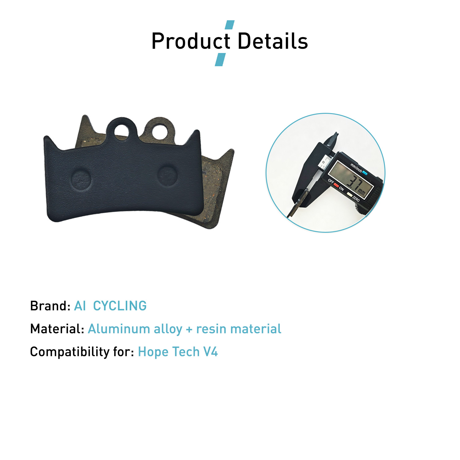 4 paires de plaquettes de frei - Tech Bike Accessories avis et prix