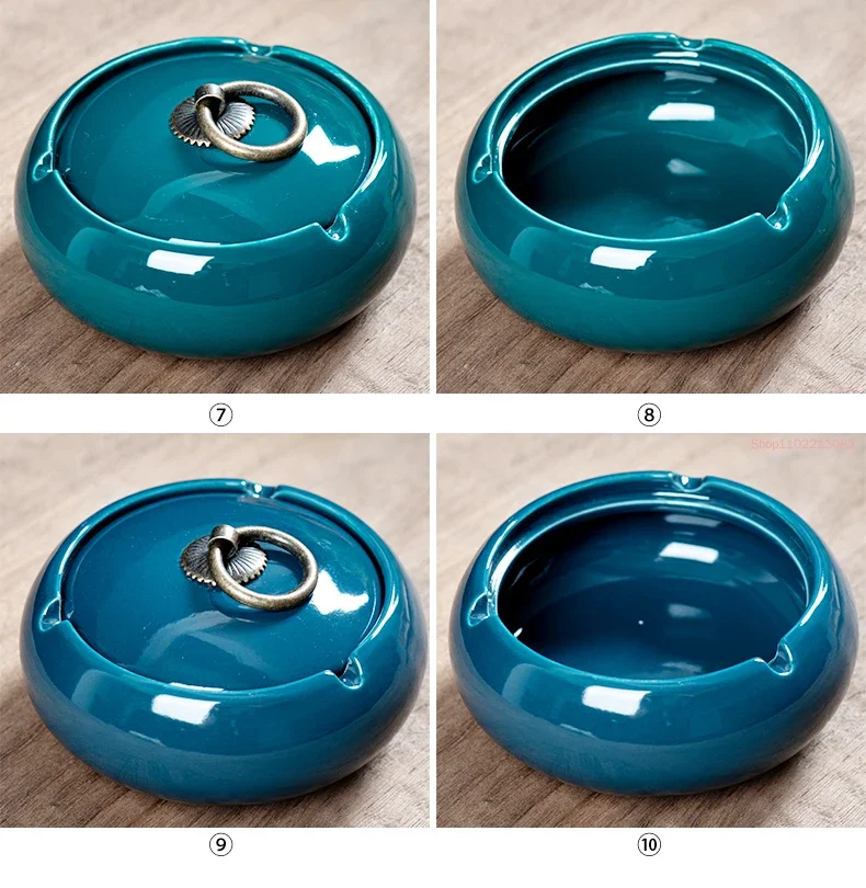 Cendrier rond en céramique ave - Tech Room Accessories avis et prix