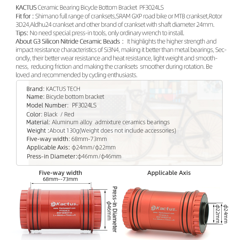 KACTUS – support de pédalier d - Tech Bike Accessories avis et prix